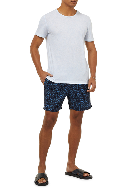 Tropez Print Swim Shorts